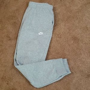 Nike sports wear joggers. Heather grey. Medium.